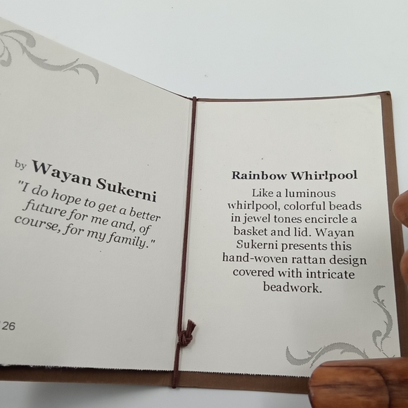 RAINBOW WHIRLPOOL BASKET ,Wayan Sukerni - Picture 9 of 12